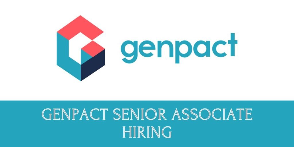 Genpact Senior Associate Hiring