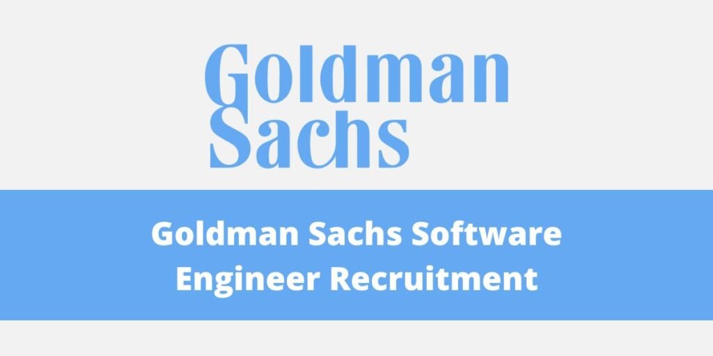 Goldman Sachs Software Engineer