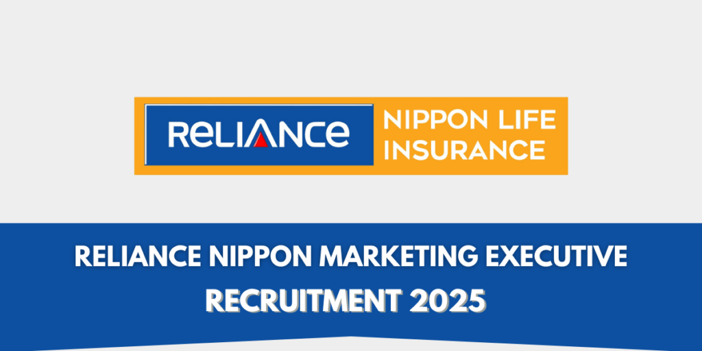 Reliance Nippon Life Insurance Marketing Executive